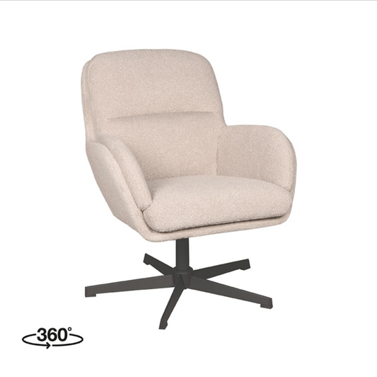 DRAAIFAUTEUIL MOSS 70X77X90 CM