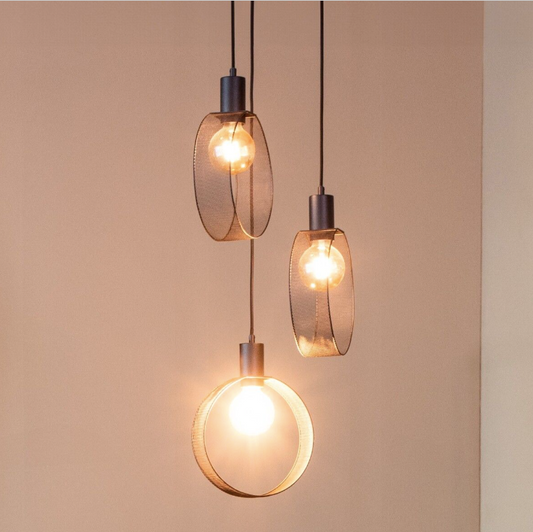 HANGLAMP RONDA 3-LICHTS 80X30X150 CM