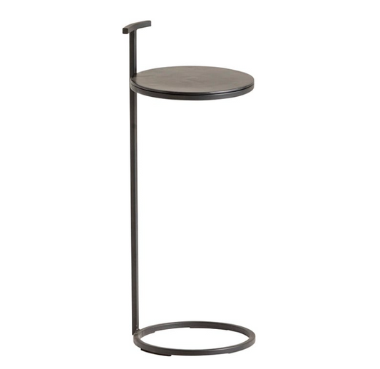 BARCELONA BIJZETTAFEL, BLACKISH BRONZE - ALLURE ALU COLLECTION
