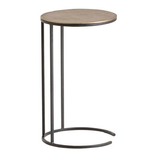 MONOCLE LAPTOPTAFEL, BRASS ANTIQUE - ALLURE ALU COLLECTION