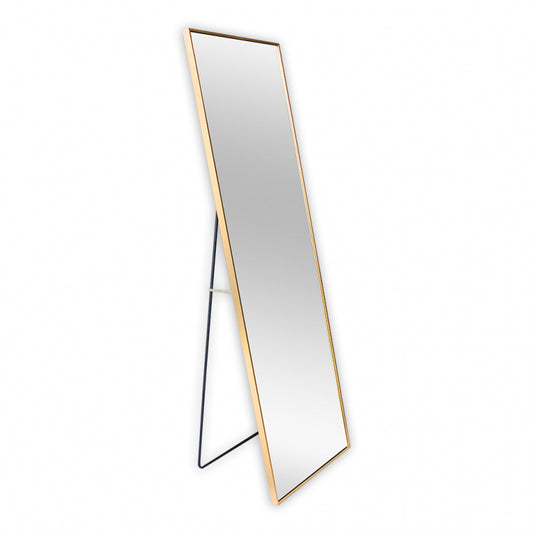 ALU SPIEGEL STANDING GOUD