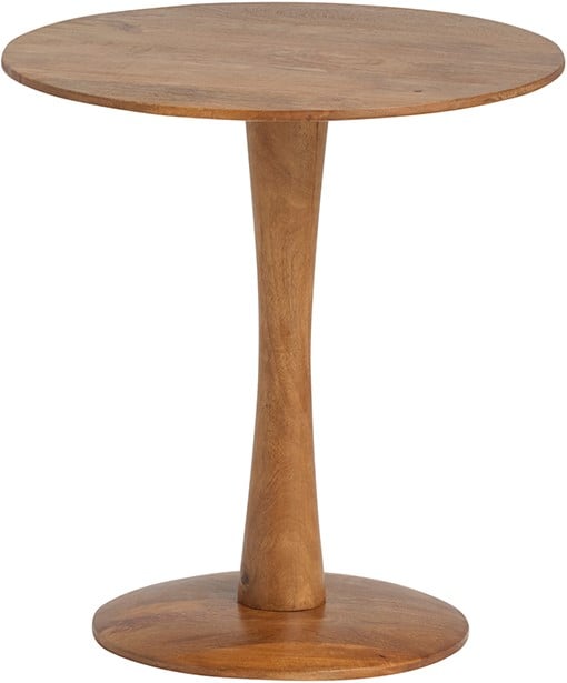 BIJZETTAFEL Ø55, HOOG, GINGER - FLARE FURNITURE