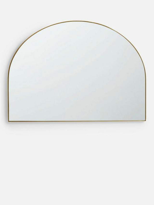 ALU SPIEGEL ARCHED HORIZONTAL BRONZE