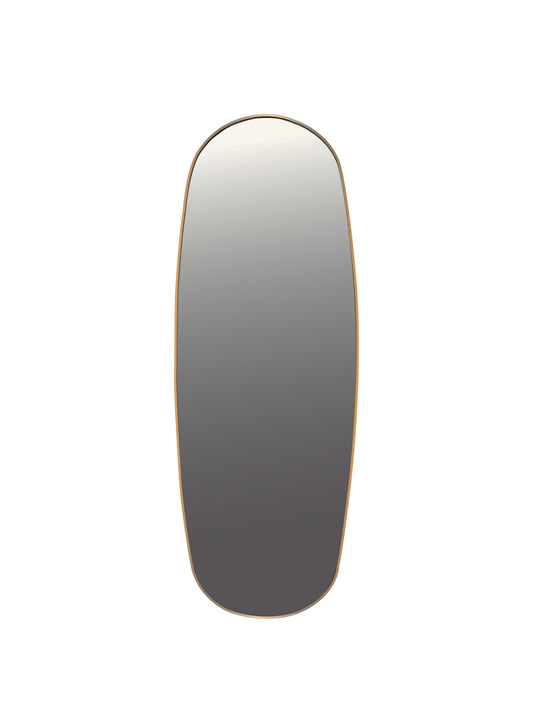 ALU SPIEGEL DANISH OVAL BRONZE