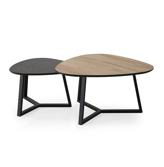 ZIGGY SALONTAFEL - ORGANISCH - SET VAN 2 - UNLIMITED LAMINATE COLLECTION