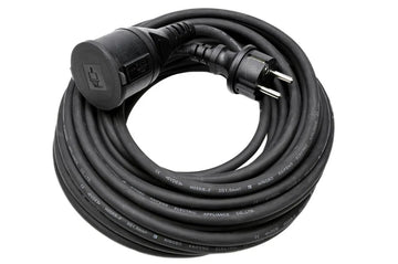 VERLENGSNOER + RA 3 1.5 15 METER RUBBER