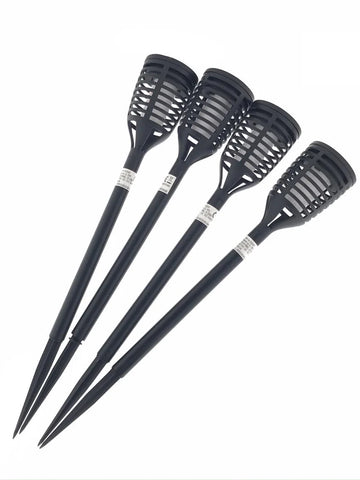 TUINLAMP SOLAR FAKKEL 41 CM FLAME EFFECT 4-DELIG