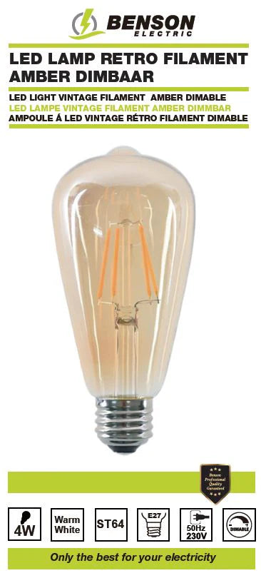 LED LAMP RETRO FILAMENT