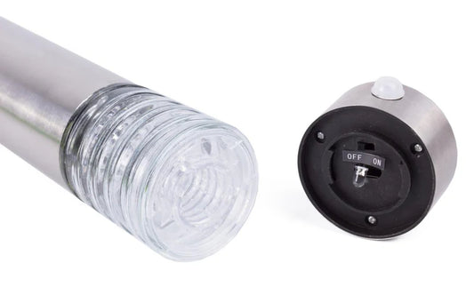 TUINLAMP SOLAR LED FAKKEL 28 CM + SENSOR