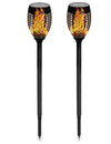 TUINLAMP SOLAR FAKKEN 74 CM FLAME EFFECT