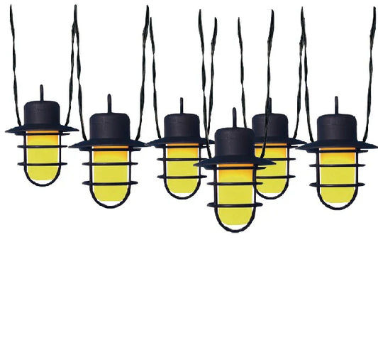 LED LICHTSNOER 6-DELIG 2 METER SOLAR FLAME EFFECT