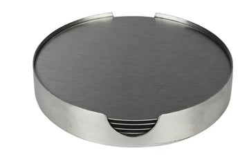 ONDERZETTERS + HOUDER ZILVER