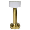 LED TAFELLAMP OPLAADBAAR DIMBAAR TOUCH GOUD DISPLAY