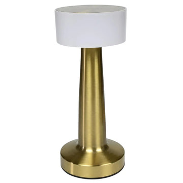 LED TAFELLAMP OPLAADBAAR DIMBAAR TOUCH GOUD DISPLAY