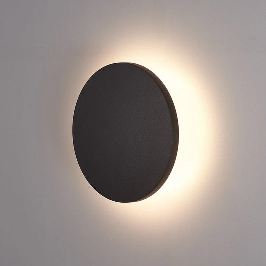 WANDLAMP PLAT 10W ROND/VIERKANT