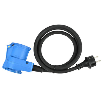 CEE HAAKSE CONTRASTEKKER + STOPCONTACT VERLOOP 1,5 METER