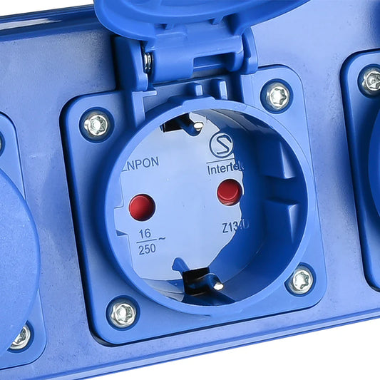 CEE STEKKERDOOS 3-VOUDIG IP44 20 METER