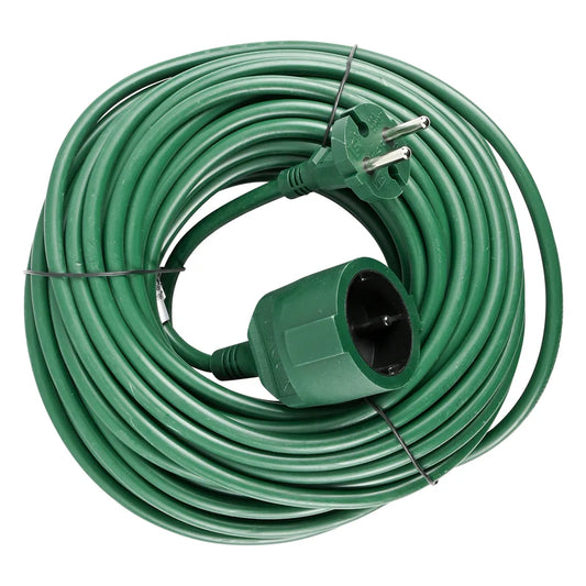 VERLENGSNOER 2X1,5 20 METER NIET GEAARD