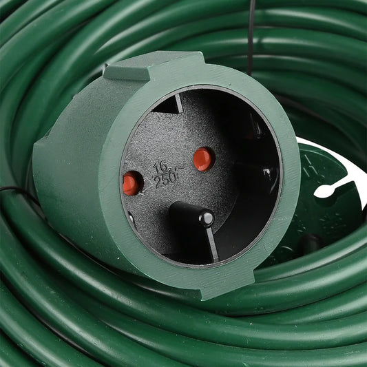 VERLENGSNOER 2X1,5 20 METER NIET GEAARD