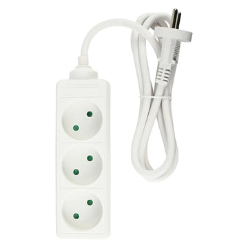 STEKKERDOOS 3-VOUDIG 2X1.5 MM + 1.5 METER