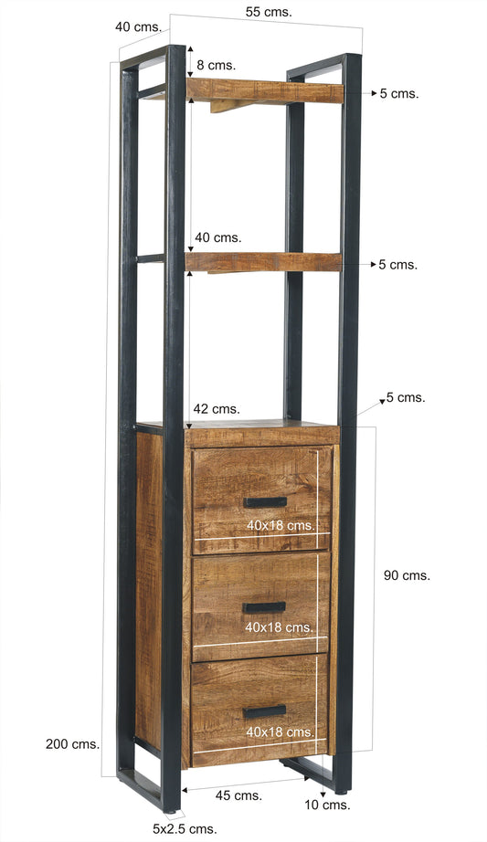 NAIROBI 3 LADEN 55CM