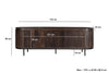 NOOR WALNUT 170CM