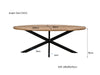 JESPER OVAL 160CM