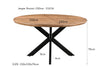 JESPER ROUND 150CM