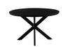 JESPER ROUND ZWART 120CM