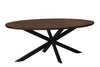 JESPER OVAL BROWN 210CM
