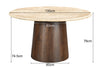 BRIX VALENTINO ROUND 130CM