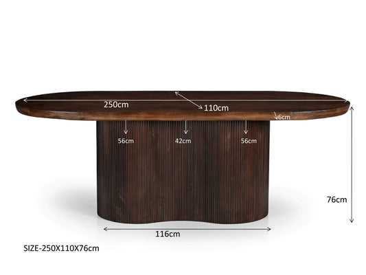 SEVILLA BROWN 250CM