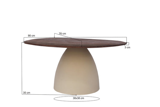 BRIX MARRON 86CM