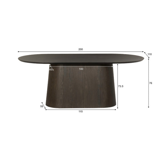 NOVERO ESPRESSO 200CM