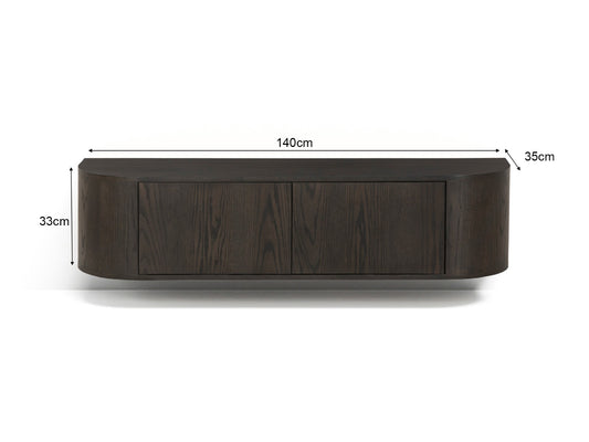 NOVERO ESPRESSO ZWEVEND 140CM