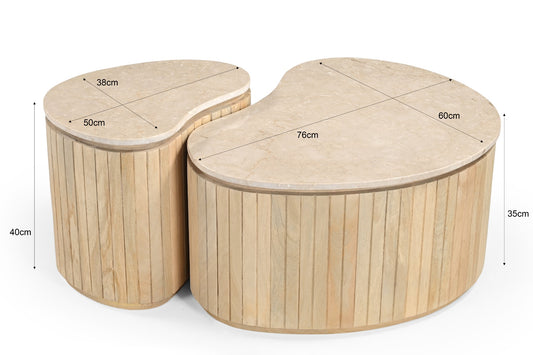 BRIX SORAI NATURAL BOTTECINO SET VAN 2