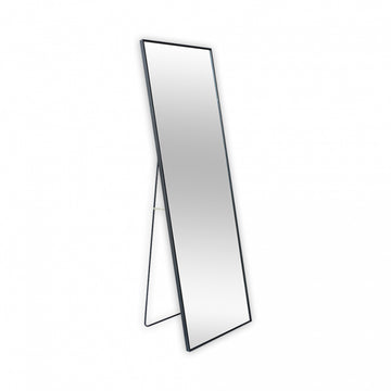 ALU SPIEGEL STANDING ZWART
