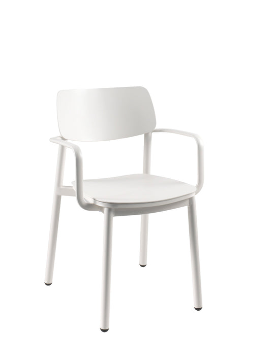 MALTA – ALU ARMREST WHITE