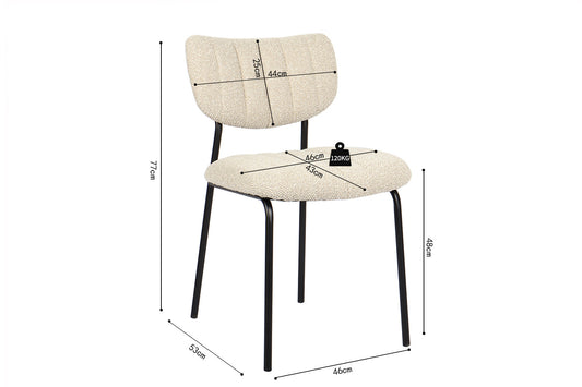 STOEL ANTURA BEIGE