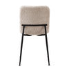 STOEL 'ALICE' BOUCLÉ BEIGE