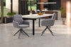STOEL LISOLD DRAAIBAR FABB RAVEN 13 DONKERGRIJS
