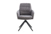 STOEL LISOLD DRAAIBAR FABB RAVEN 13 DONKERGRIJS