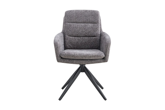 STOEL LISOLD DRAAIBAR FABB RAVEN 13 DONKERGRIJS