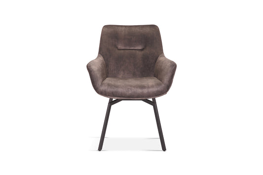 STOEL MODEST DRAAIBAR TAUPE