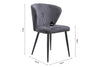 STOEL TORNADO FABB HYPER 16 GRIJS