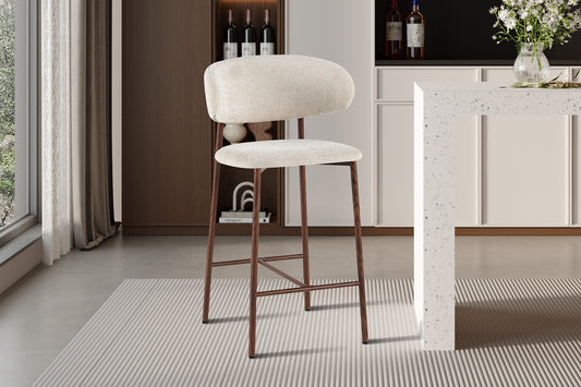 COUNTERSTOEL JAPANDI WALNOOT