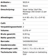 STOEL ARIBA OTE MONTEGO 350 GROEN