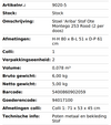 STOEL ARIBA  OTE MONTEGO 253 ROOD