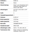 STOEL LUNA DRAAIBAR