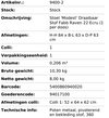 STOEL MODEST DRAAIBAR ECRU